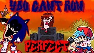 Friday Night Funkin' - Perfect Combo - Sonic.exe You Can't Run (Fanmade) Mod [HARD]