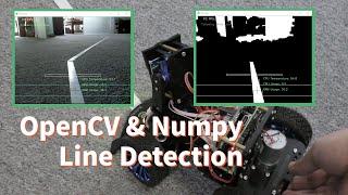 OpenCV & Numpy Line Detection