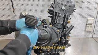 You asked me to open the CFMoto 450SR 450MT engine.. Here it is!!