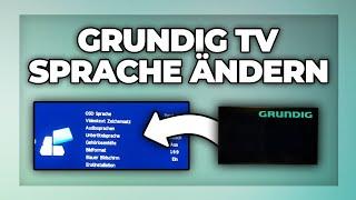 Grundig TV Sprache ändern - Tutorial