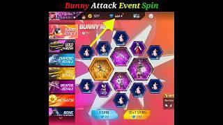 Bunny Attack  | Free Fire Bunny Attack | Bunny Attack Event Spin | FF New Event @PS_GAMER #shorts