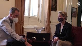 Audiencia de S.M. el Rey con el  Premio Nobel de Química 2018, Frances Arnold.