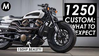 New 2021 Harley-Davidson 1250 Custom: What To Expect! (Revolution Max Powered Sport Cruiser)