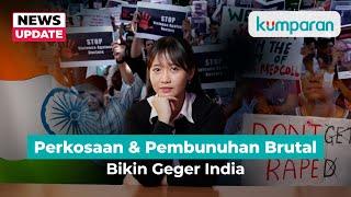 Perkosaan dan Pembunuhan Brutal Dokter Muda Bikin Geger India