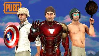 Noobvengers in Pubg | Funny Animation Compilation (Iron Noob Man, Thor, Capt. America)