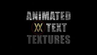 WM Animated Text Textures - Mega Pack  (Free Download for FCPX)