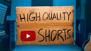 5 Tips for creating HIGH QUALITY YouTube Shorts 