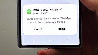 How To Use 2 WhatsApp Accounts on Samsung Galaxy Z Fold 6