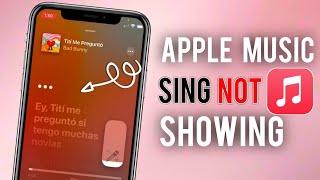 Apple Music Sing not showing |Apple Music Sing not Working|how to get apple music sing on any iphone