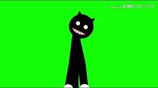 Cartoon Cat Jumpscare {Stick Nodes} (Green Screen)