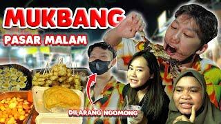 MUKBANG PASAR MALAM KODAM TAPI GAK BOLEH NGOMONG?! KENUANG PERUT MAU PECAH!!