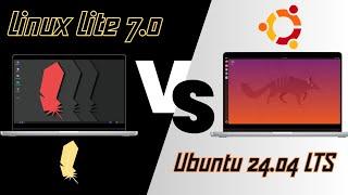 Linux Lite 7.0 vs Ubuntu 24.04 LTS | RAM Consumption