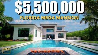 Inside a $5,500,000 FLORIDA MEGA MANSION | Luxury Home Tour | Peter J Ancona