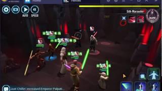 SWGoH: Sith Raid Tier VI Phase II - Jedi (Revan) Team. 16M