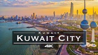 Kuwait City, Kuwait  - by drone [4K] | مدينة الكويت من فوق