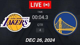 NBA LIVE! Golden State Warriors vs Los Angeles Lakers | December 26, 2024 | 2024 NBA Season Live 2K