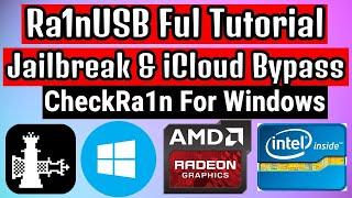 *NEW* Checkra1n for Windows with [Ra1inUSB] No macOS Installation Needed!