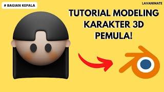 TUTORIAL MODELING KARAKTER PART 2 | TUTORIAL BLENDER PEMULA