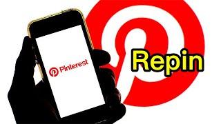 Pinterest--How to Repin  to Boards (2022)