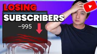 How to deal with losing subscribers on YouTube in 2023