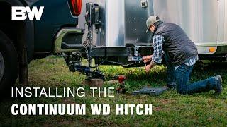 Installing the B&W Continuum Weight Distribution Hitch