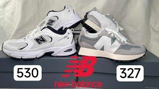 New Balance 530 and 327 Unboxing