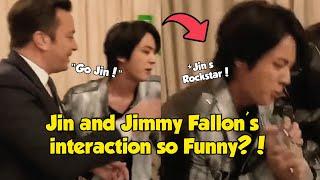 L'interaction mignonne de Jimmy et Jin fait vraiment la même fréquence, l'apparition de Jinonfallon