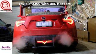 Toyota 86  -  Invidia Q300 with PSR UEL Headers