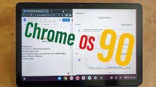 Chrome OS 90: All the new main features! (Diagnostics App, Improved Tote and Scanner App)