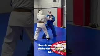 Kudo - Face push to Osoto Gari