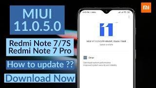 How to update MIUI 11 stable in redmi note 7/ 7S / 7 Pro