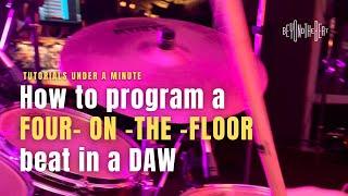 How to program a GROOVY drumbeat | #shorts | Easy Tutorial
