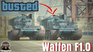 Waffen F1.0 is BUSTED in WOTB!