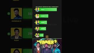 BB Top 5 Powerful Contestants Public Voting Result #biggboss #bbms6 #bb6