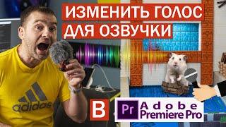  Как Изменить Голос в Premiere Pro Для Озвучки Анимационных  персонажей / Как настроить свои голос