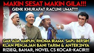 Makin Sesat Makin Gila️Rhoma Irama Sapu Bersih Klan Penjajah Bani Tarim: Rizieq-Bahar-Novel Tumbang