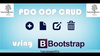 PDO-OOP-PHP-CRUD-with-Bootstrap 2016 (Select Query) | Part-2