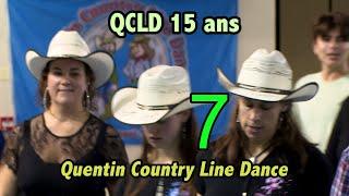 Le côté bal des 15 ans de "Quentin Country Line Dance" (7) à Élancourt (78) samedi 23 novembre 2024