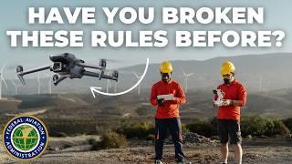 5 FAA Drone Rules You're Likely Breaking Without Realizing!