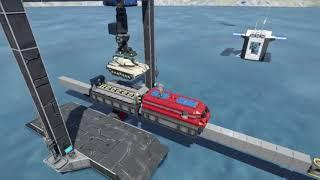 Space Engineers - Gantry Crane (First prototype)