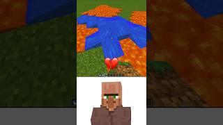 (Lava and Water Logic ) Minecraft Villager Ei Ei Ei Meme #minecraft #memes #funny #fyp