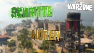 Warzone SCHRITTE HÖREN | So Sind Die Schritte LAUTER & BESSER