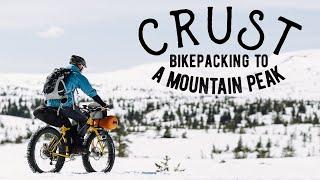 Winter bikepacking to a mountain peak: A fatbike adventure on snow