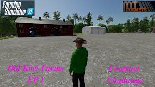 Old Kiwi Farms EP 1 FS22/PC start of a new Series #cazz64 #oldaussiegamer