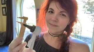 ASMR - Ear Cleaning Roleplay - Picking, Massaging, Measuring, Photographing