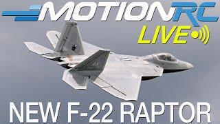 Live Q&A with the All-New Freewing 70mm F-22 Raptor EDF Jet | Motion RC LIVE