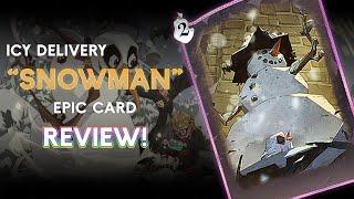 《HPMACentral》Snowman, Icy Delivery Card Review!