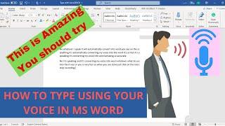 How to auto-type using voice command in Microsoft Word
