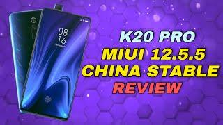 K20 PRO MIUI 12.5.5 China Stable | Complete Review With Benchmarks | Better Than Indian MIUI.