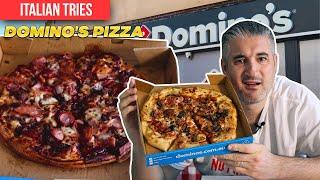 Italian Chef Try DOMINO's PIZZA for the First Time